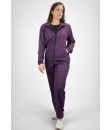 Conjunto Tactel Com Elastano Forrado Agasalho Frio Butu Biru Roxo